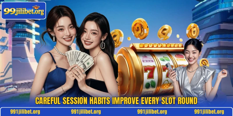 Careful session habits improve every slot round