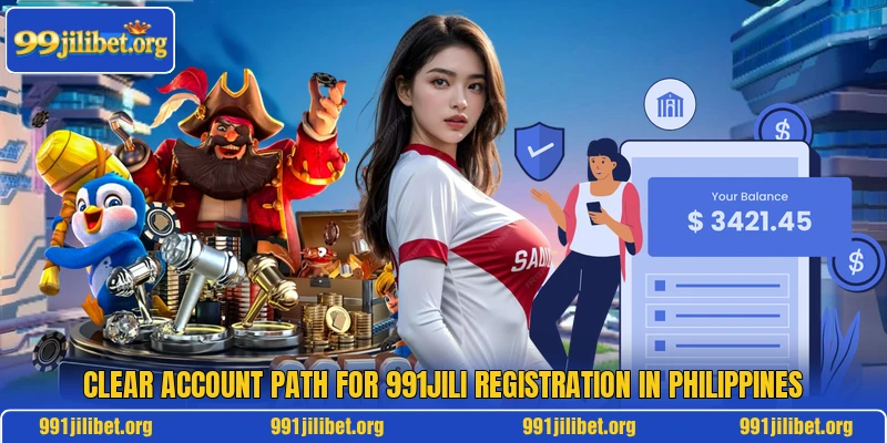 Clear account path for 991JILI registration in Philippines