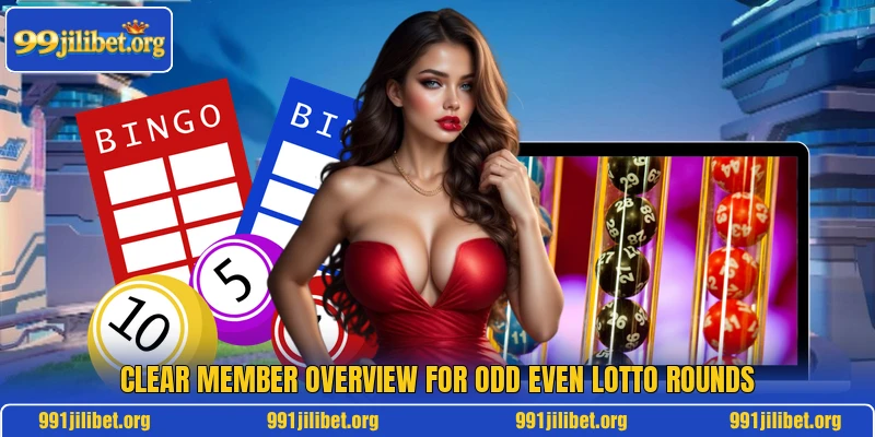 Clear member overview for Odd Even Lotto rounds