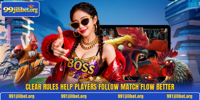 Clear rules help players follow match flow better