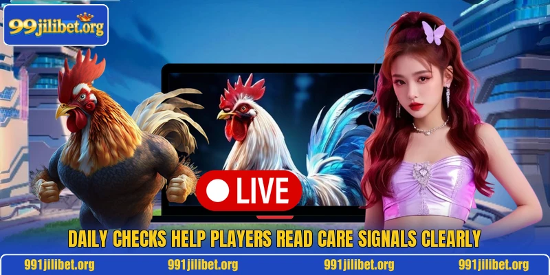 Daily checks help players read care signals clearly Daily checks help players read care signals clearly