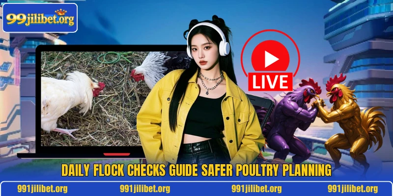 Daily flock checks guide safer poultry planning