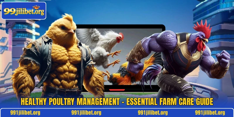 Healthy Poultry Management – Essential Farm Care Guide