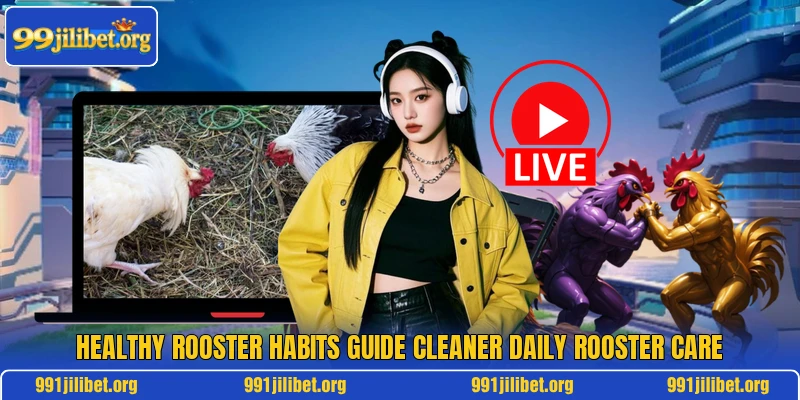 Healthy rooster habits guide cleaner daily rooster care Healthy rooster habits guide cleaner daily rooster care