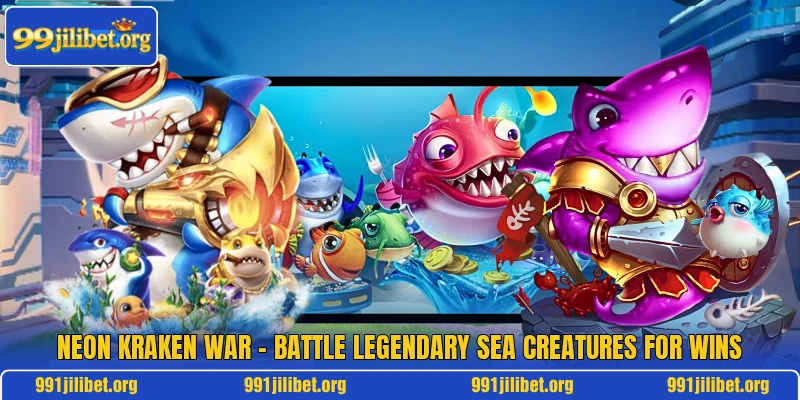 Neon Kraken War – Battle Legendary Sea Creatures For Wins