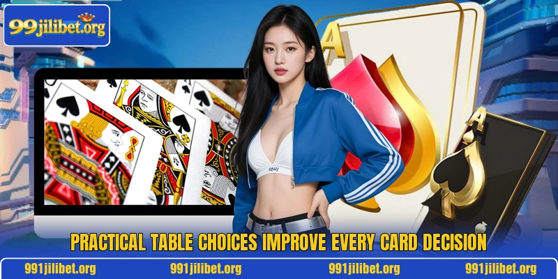 Practical table choices improve every card decision