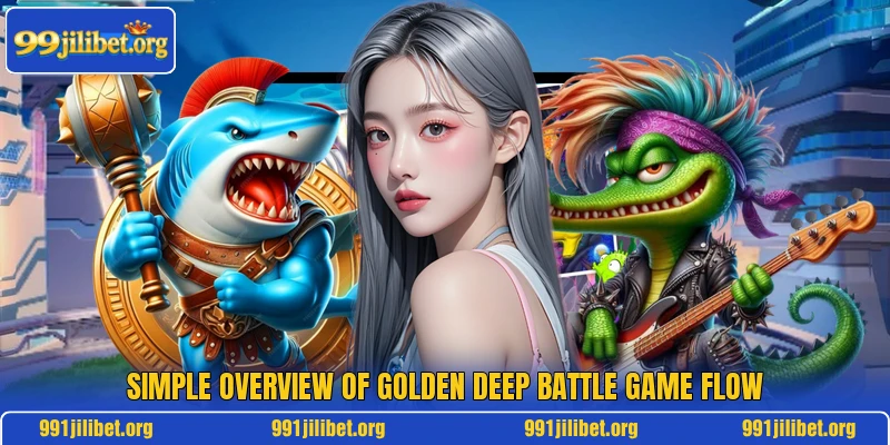 Simple overview of Golden Deep Battle game flow