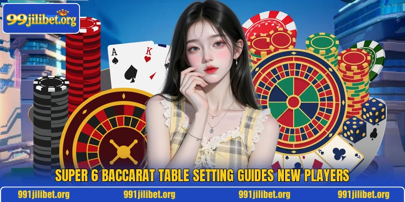 Super 6 baccarat table setting guides new players